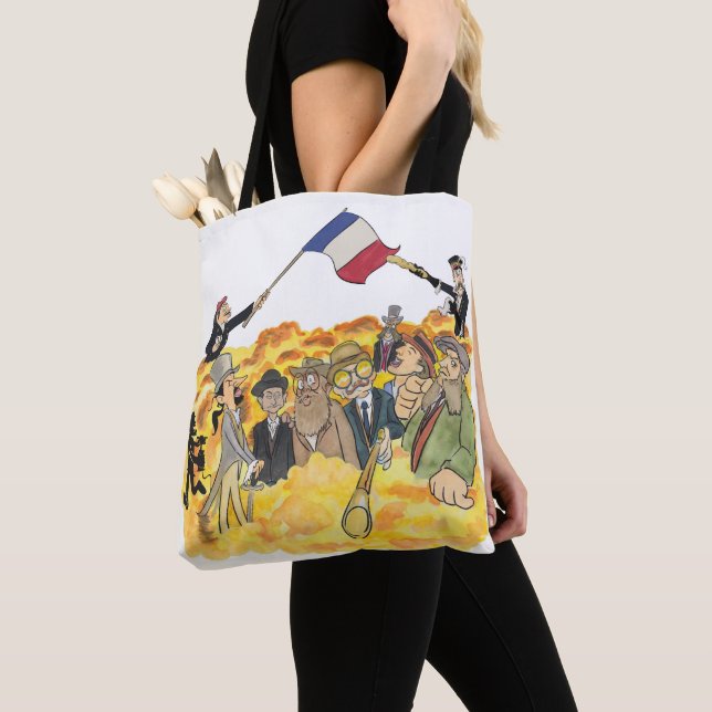 Tote Bag Épaule Fourre-tout ! (De près)