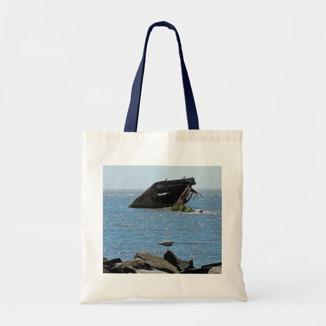 Tote Bag Épave du cap May (Devant)