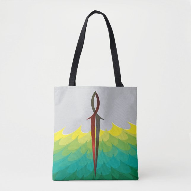 Tote Bag Épée de Poisson Jésus (Devant)