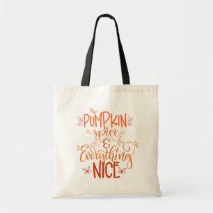 Tote Bag Épice citrouille & Tout Nice
