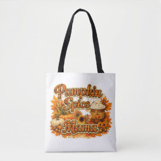 Tote Bag Épice de citrouille MaMa