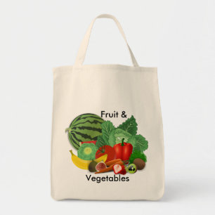 Tote Bag Épicerie À Fruits Et Légumes