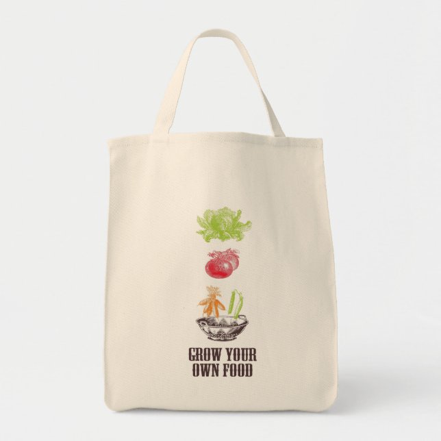 Tote Bag Épicerie alimentaire Fourre-tout (Devant)
