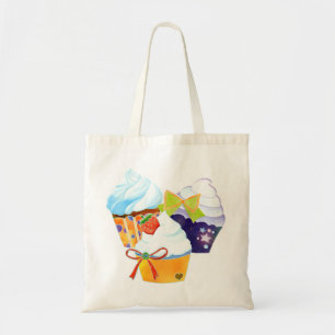 Tote Bag Épicerie colorée de partie de petit gâteau