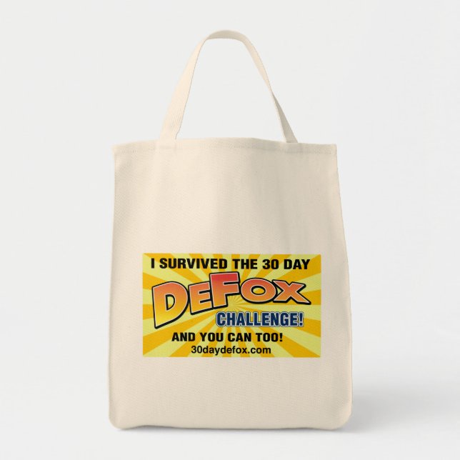 Tote Bag Épicerie Fourre-tout de DeFox (Devant)
