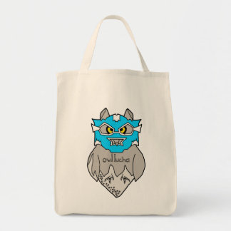 Tote Bag Épicerie Fourre-tout de Lucha de hibou