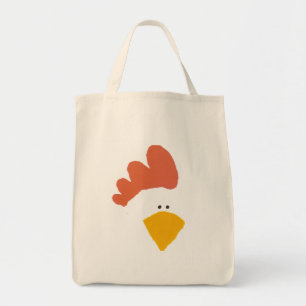 Tote Bag Épicerie fourre-tout de "poulet"