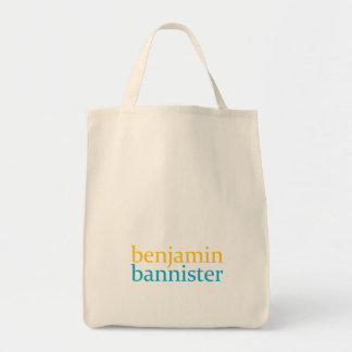 Tote Bag épicerie fourre-tout de rampe de Benjamin