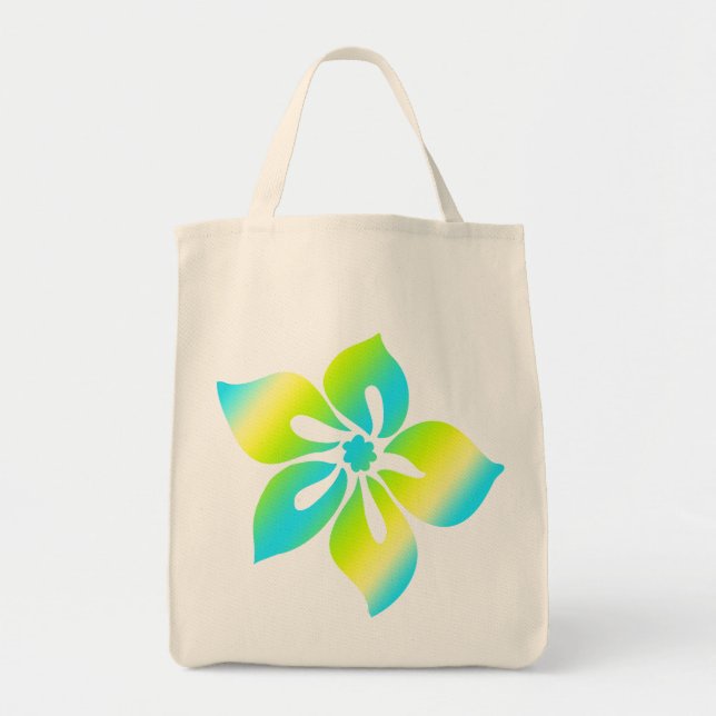 Tote Bag Épicerie heureuse Fourre-tout de ketmie (Devant)