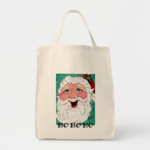 Tote Bag Épicerie heureuse Fourre-tout de Père Noël