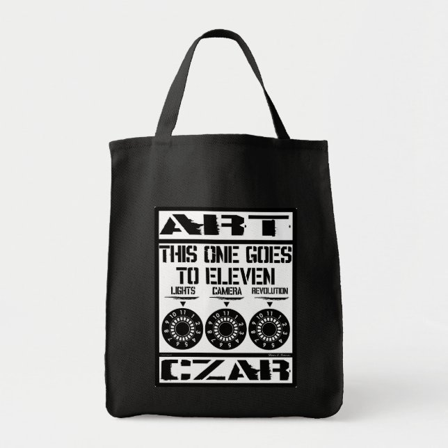 Tote Bag Épicerie/sac fourre-tout de tsar d'art - celui-ci (Devant)