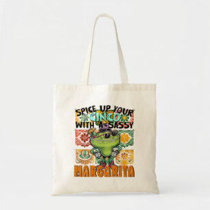 Tote Bag Épinglez votre Cinco Sassy Margarita, Cinco de May
