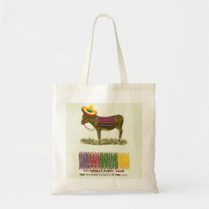 Tote Bag Éplucher la queue sur l'âne