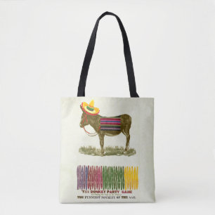 Tote Bag Éplucher la queue sur l'âne