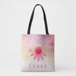 Tote Bag Épouse Mariage Lotus Flower
