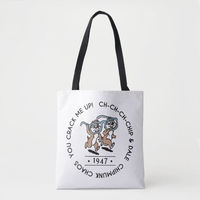 Tote Bag Équipage Chipmunk Chaos (Devant)