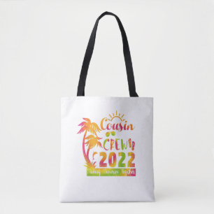 Tote Bag Équipage Cousin 2022 Tie Dye