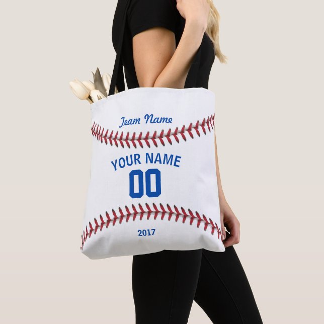 Tote Bag Équipe cycliste Baseball Sport (De près)