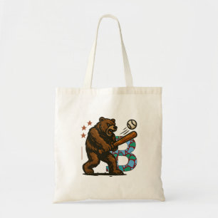 Tote Bag équipe de base-ball B