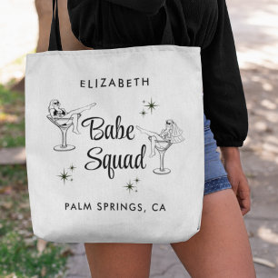 Tote Bag Équipe de Bébés Féminins Enterrement de Vie de Jeu