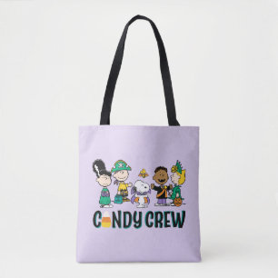 Tote Bag Équipe de bonbons Peanuts Gang Halloween