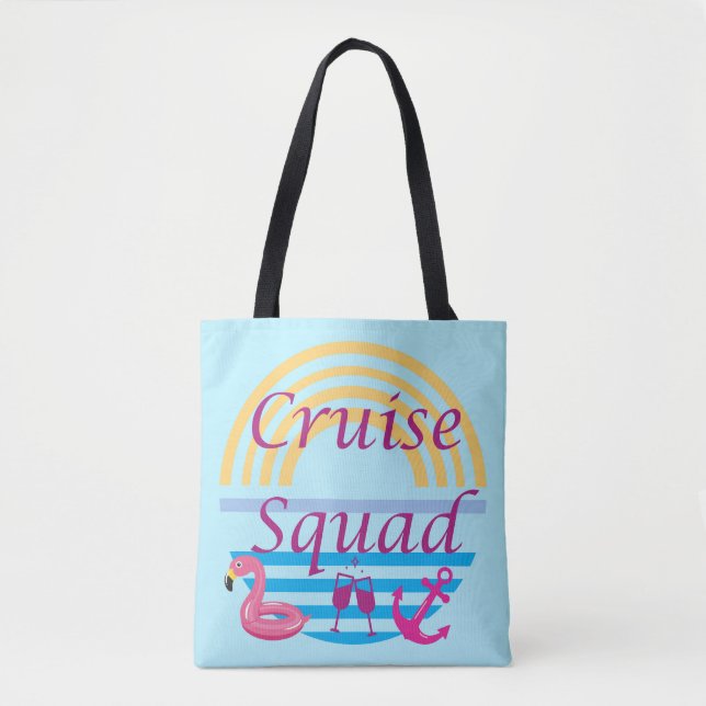 Tote Bag Équipe de croisière (Devant)