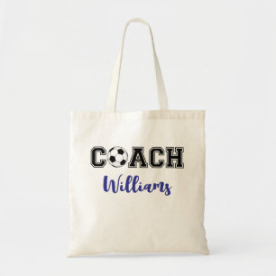 Tote Bag Équipe de football / entraîneur football personnal