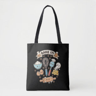 Tote Bag Équipe de pâtisserie Kawaii mignonne   Cadeau de b