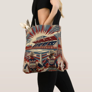 Tote Bag Équipe de Rodéo de l'Ouest