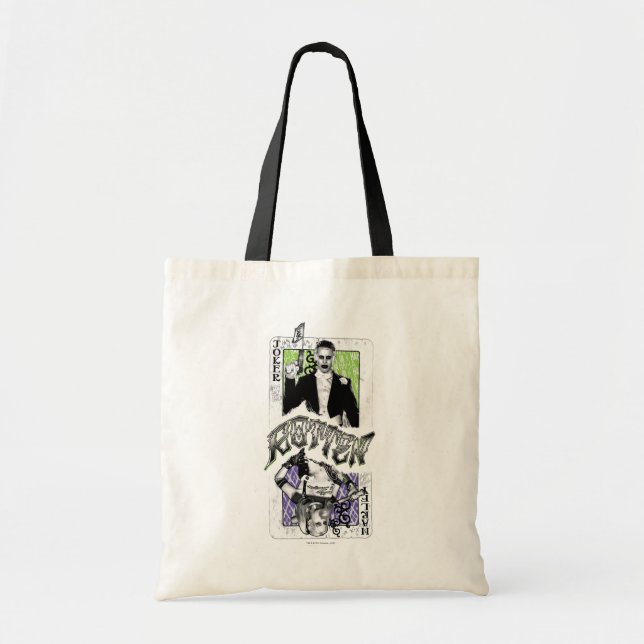 Tote Bag Équipe de suicide | Joker & Harley Rotten (Devant)