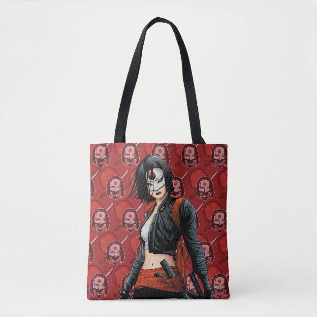Tote Bag Équipe de suicide | Katana Comic Book Art (Devant)