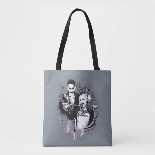 Tote Bag Équipe de suicide | Le pire des pires (Devant)