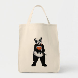 Tote Bag Équipe de suicide   Panda