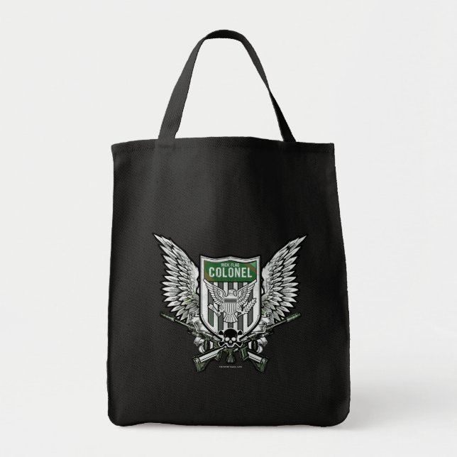 Tote Bag Équipe de suicide | Rick Drapeau aile crête de tat (Devant)