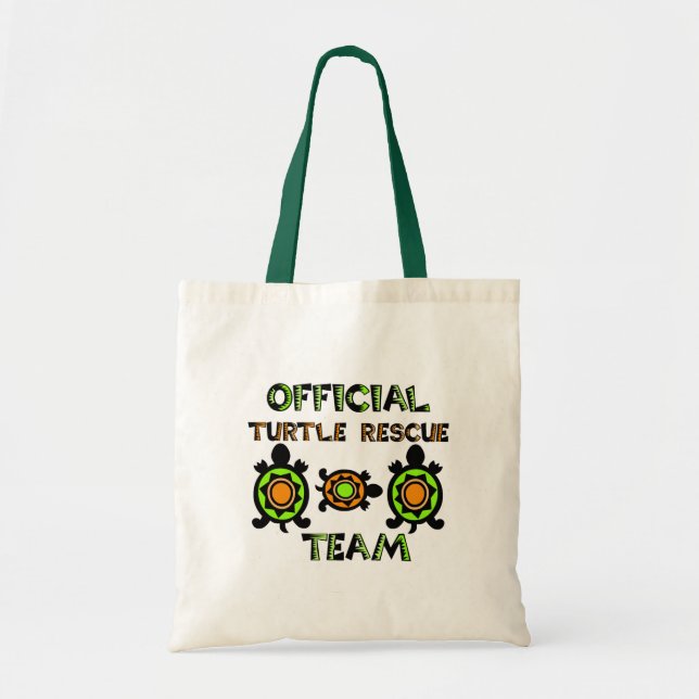 Tote Bag Équipe officielle de Secourt de tortue 1 (Devant)
