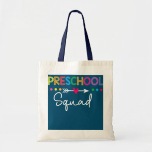 Tote Bag Équipe préscolaire Pré K Équipe d'élèves enseignan