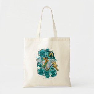 Tote Bag Équitation Aquaman À Cheval Dans Les Royaumes