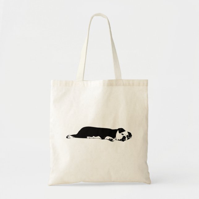 Tote Bag Errand Day, Bulldog Way (Devant)