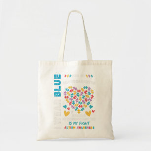 Tote Bag Es-tu un grand-père de l'autisme fier ? Je porte l