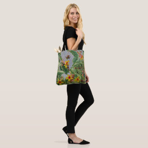 Tote Bag Escalade brésilienne arbustes et oiseaux de mer