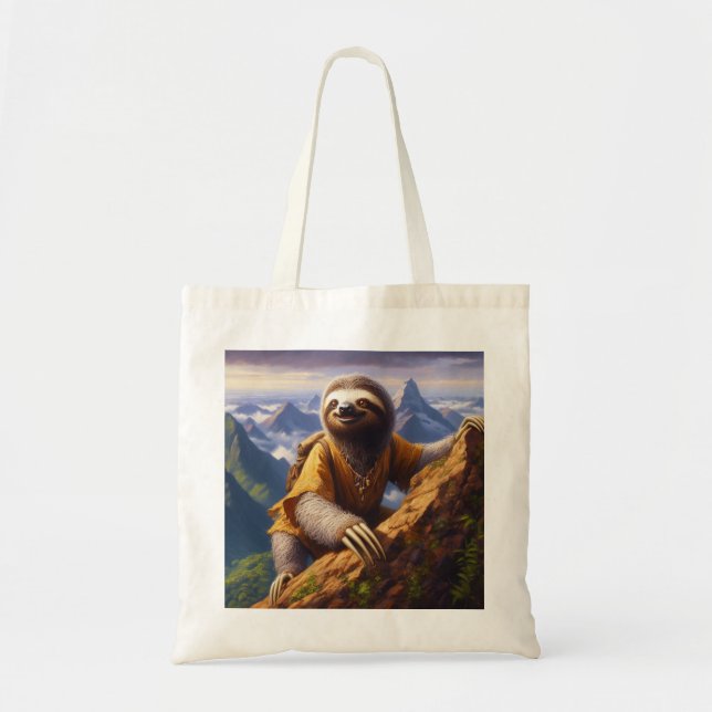 Tote Bag Escalade de Sloth Mountain (Devant)