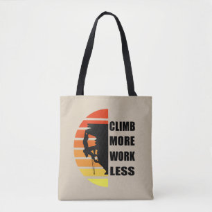 Tote Bag Escalade rock motivationnelle disant