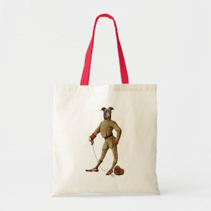Tote Bag Escrimeur complètement 2 foncés de lévrier