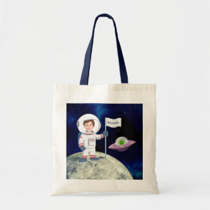 Tote Bag Espace photo personnalisé sur les enfants de la lu