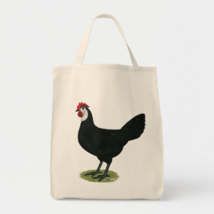 Tote Bag Espagnol : Hen à visage blanc