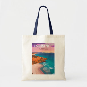 Tote Bag Esperance Australie Travel Art Vintage