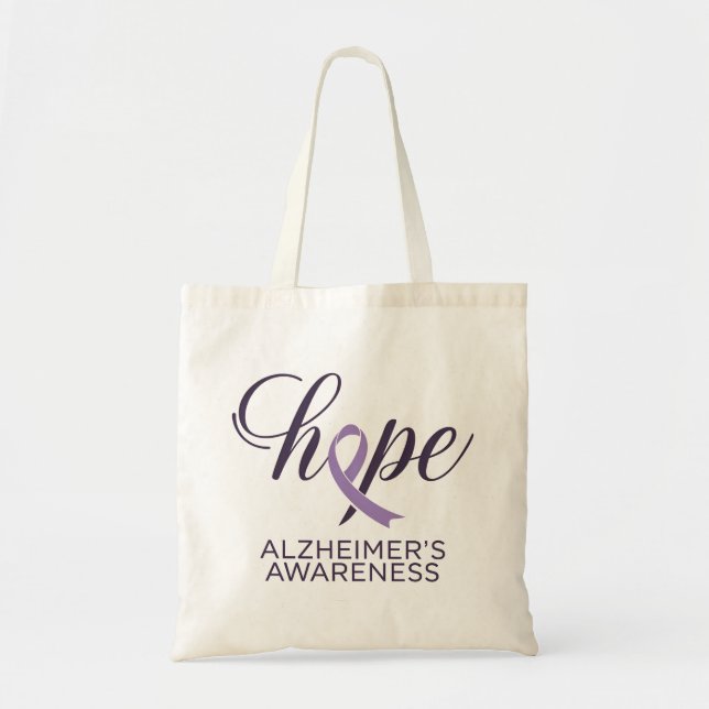 Tote Bag "Espère" La sensibilisation à la maladie d'Alzheim (Devant)