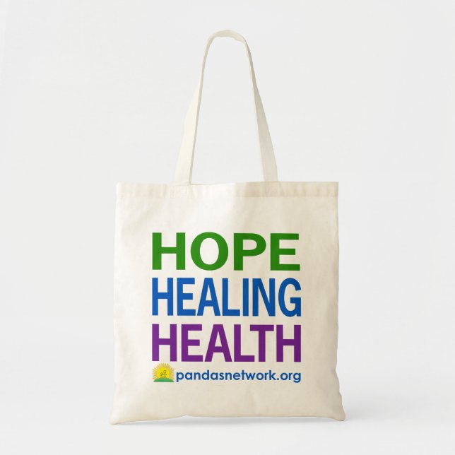 Tote Bag Espoir, guérissant, Sac-Pleine couleur de santé (Devant)