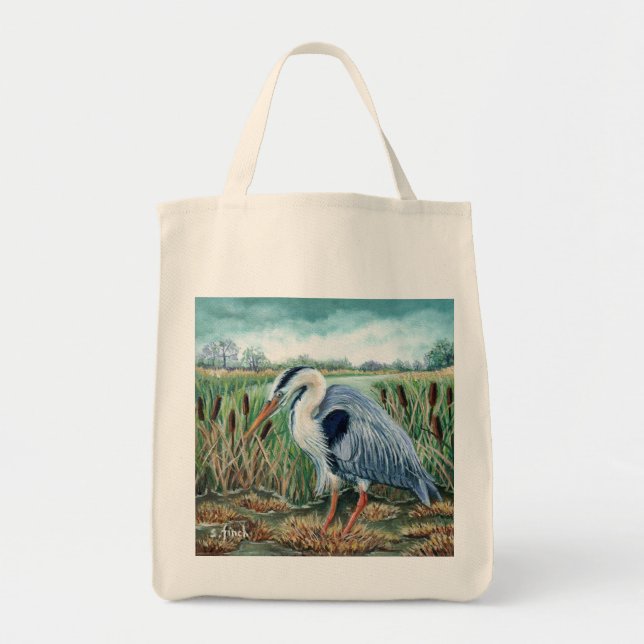 Tote Bag Esprit d'Héron (Devant)