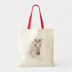 Tote Bag Esprit du cheval de vent - cru